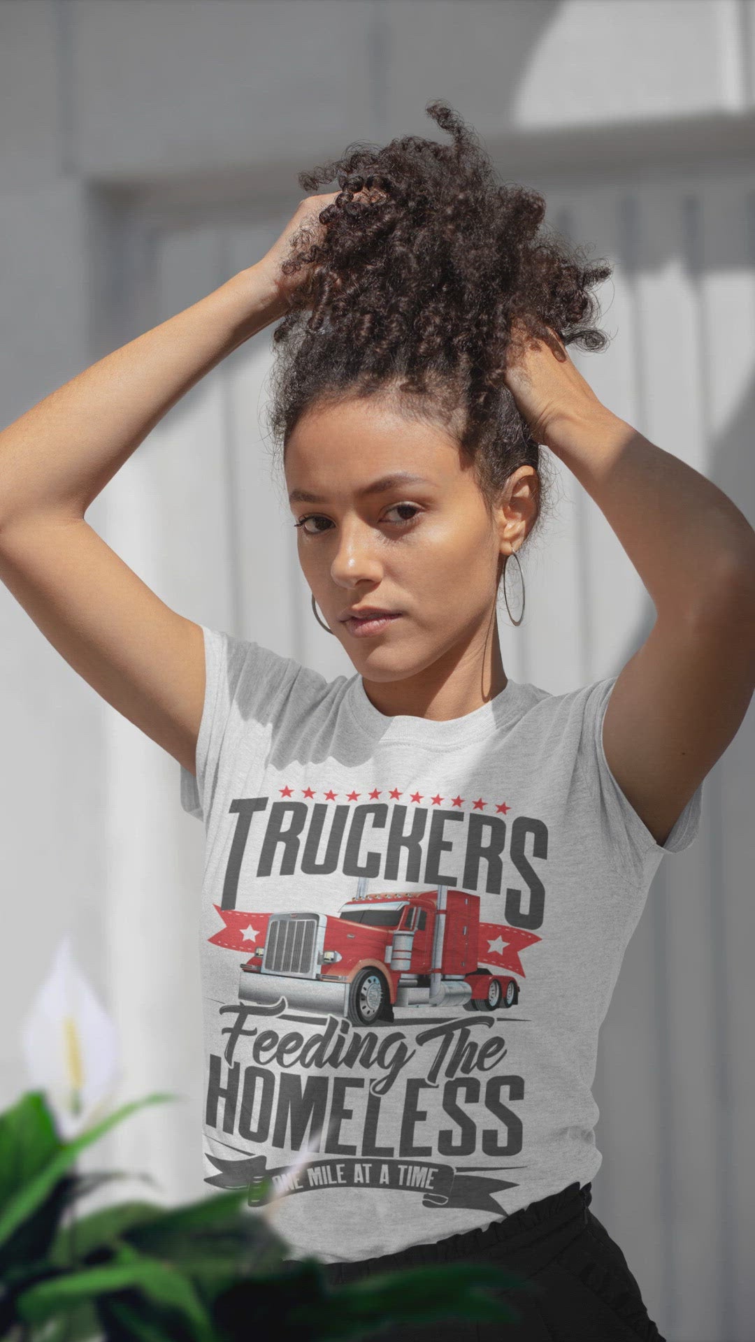 Original Truckers Feeding The Homeless Logo Softstyle T-Shirt