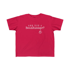Toddler's  "Are You A BeanRunner?"  Jersey Tee