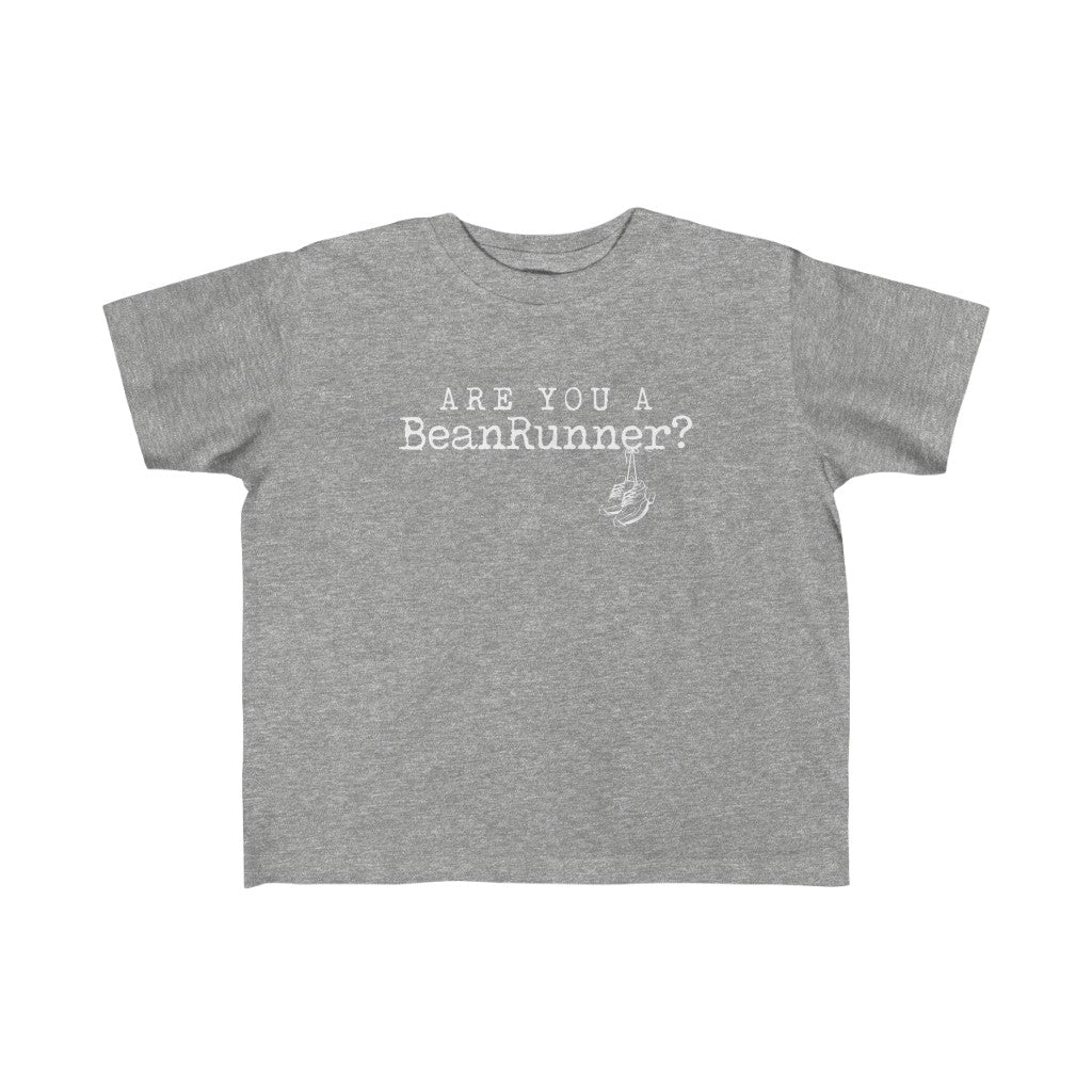 Toddler's  "Are You A BeanRunner?"  Jersey Tee
