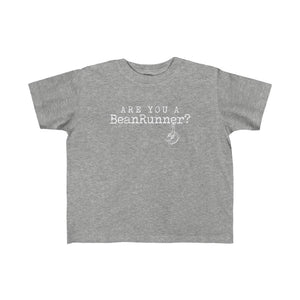 Toddler's  "Are You A BeanRunner?"  Jersey Tee
