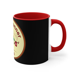 The BeanRunner Logo Accent Mug Black