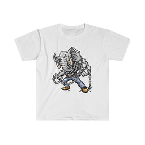 Elephant w/ Chains Softstyle T-Shirt