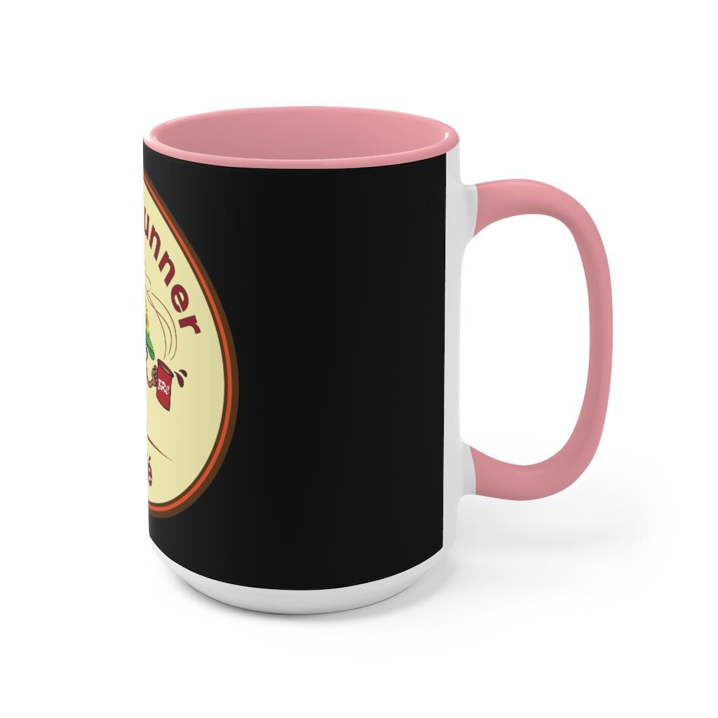 The BeanRunner Logo Accent Mug Black