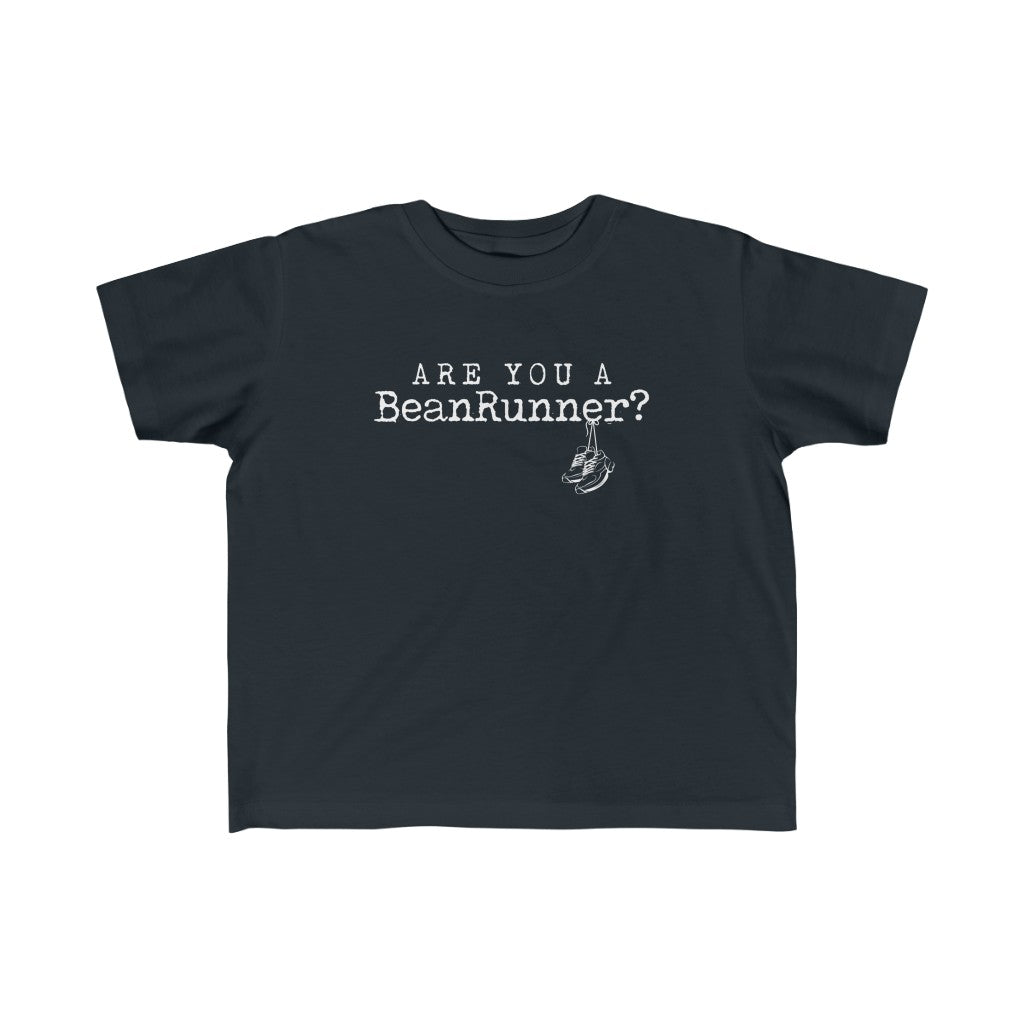 Toddler's  "Are You A BeanRunner?"  Jersey Tee