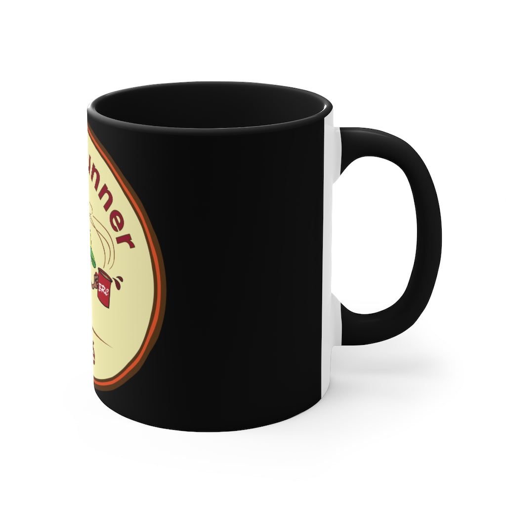 The BeanRunner Logo Accent Mug Black