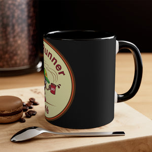The BeanRunner Logo Accent Mug Black