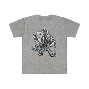 Elephant w/ Chains Softstyle T-Shirt
