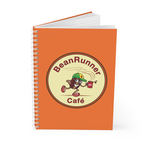 BeanRunner Logo Spiral Notebook