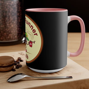 The BeanRunner Logo Accent Mug Black