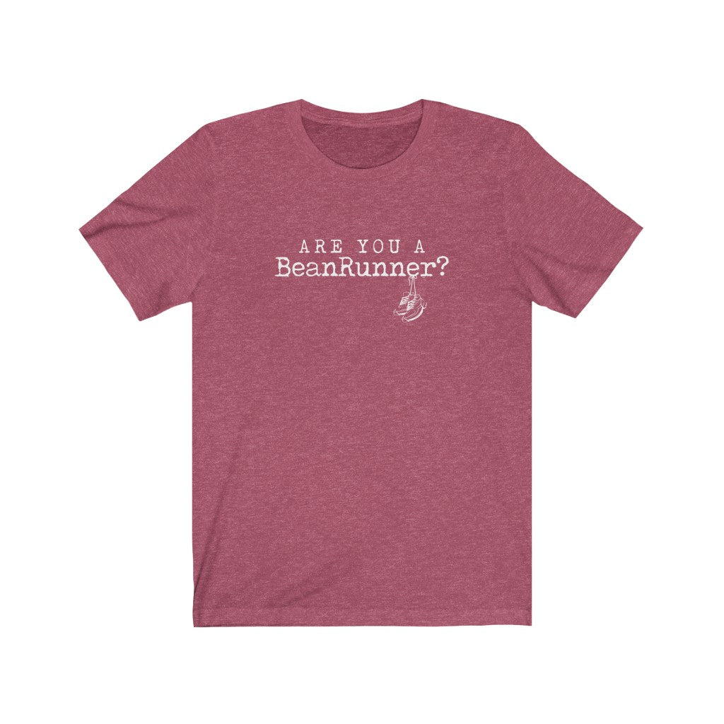 "Are You A BeanRunner?" Jersey Short Sleeve Tee