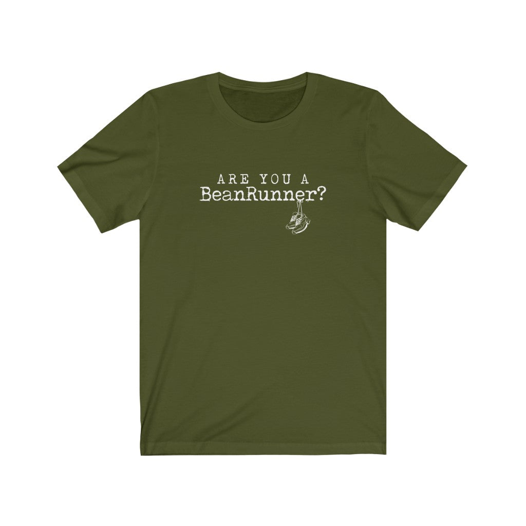 "Are You A BeanRunner?" Jersey Short Sleeve Tee