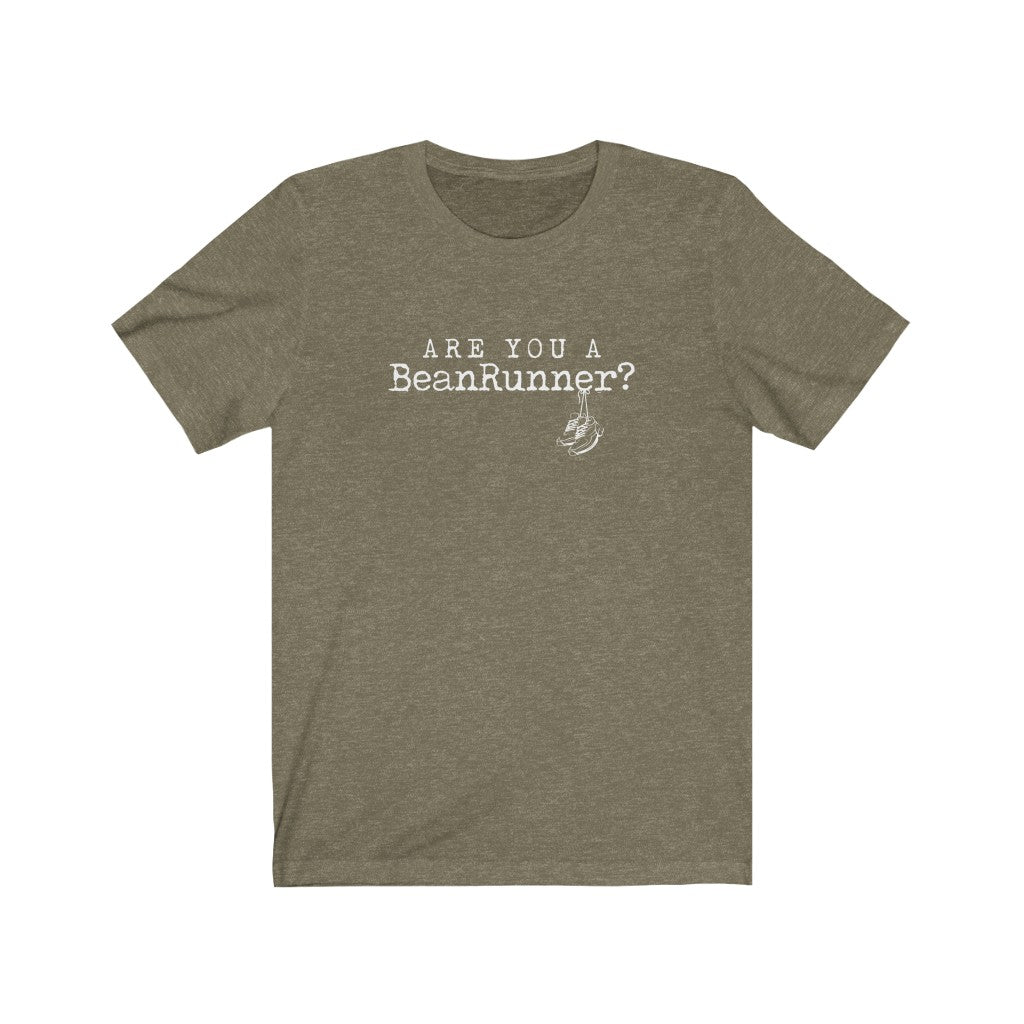 "Are You A BeanRunner?" Jersey Short Sleeve Tee