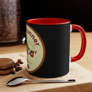 The BeanRunner Logo Accent Mug Black