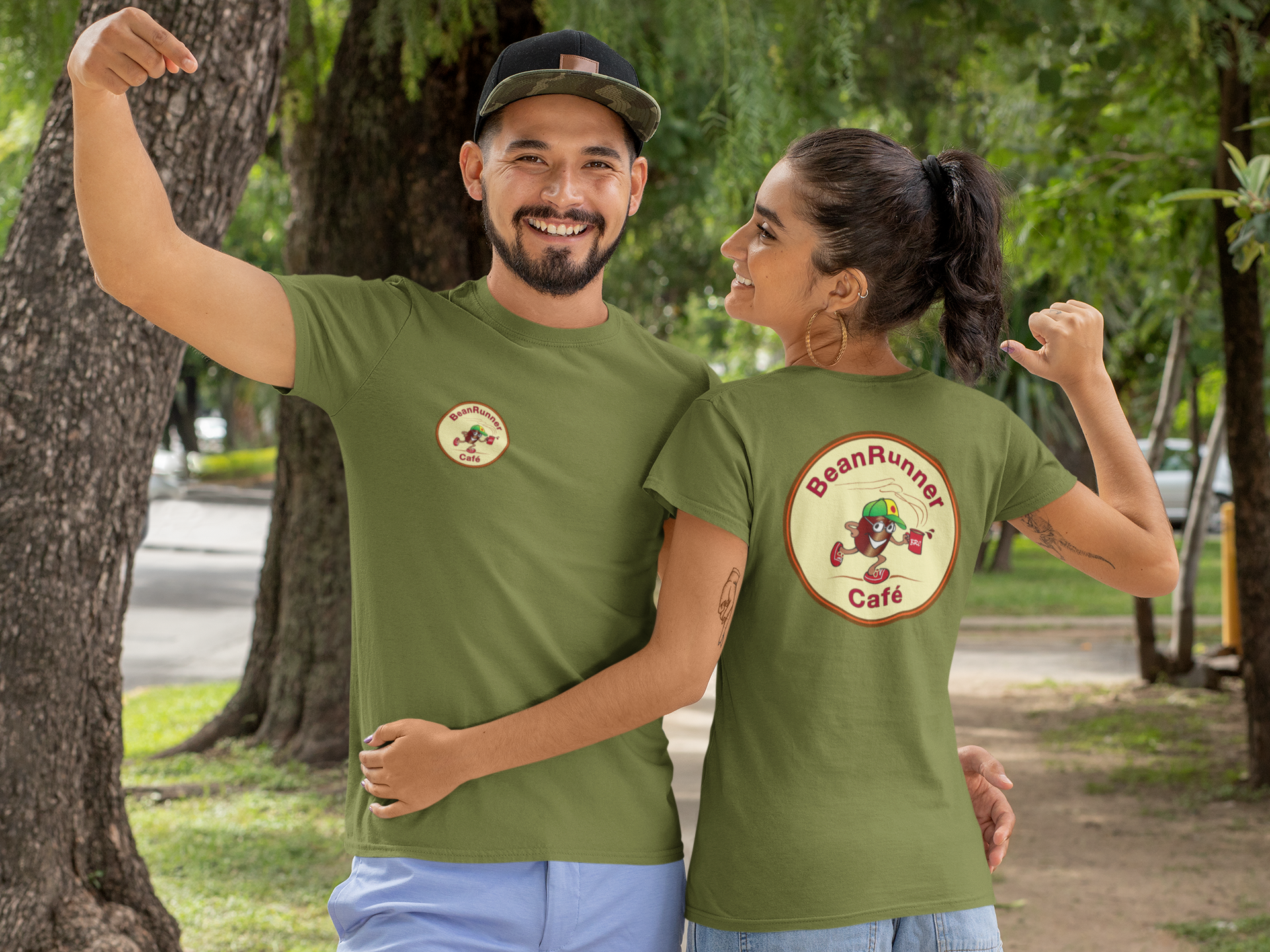 BeanRunner Logo Cotton Tee