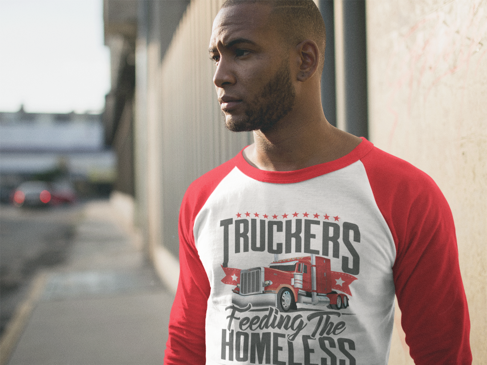 TFTH Logo 3/4 Sleeve Baseball Tee